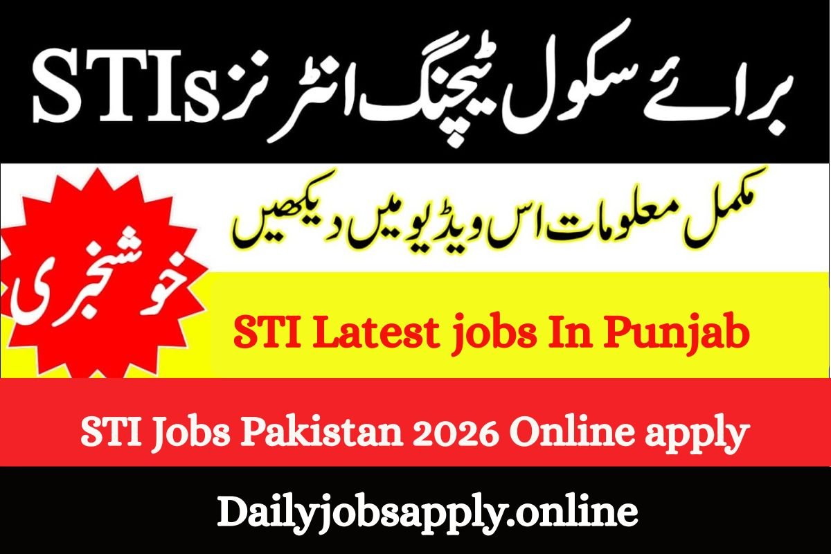 STI Jobs Pakistan